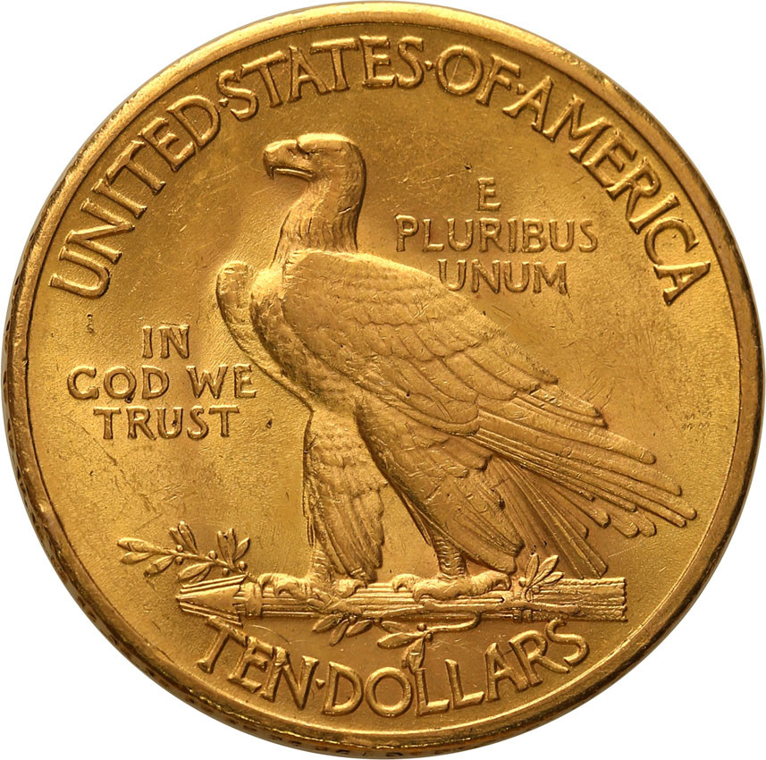 USA 10 dolarów 1926 Indianin Philadelphia st.1
